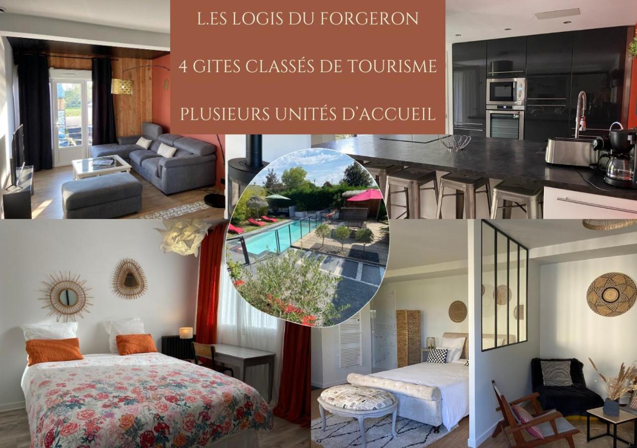 Les Logis Du Forgeron, Gites De Groupe Entre Loire & Vignes Saint-Jean-des-Mauvrets 외부 사진